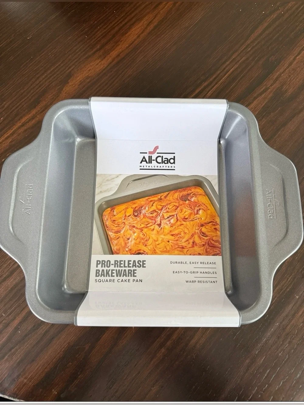 All-Clad Silver Pro-Release Bakeware Square Cake Pan - Silver